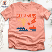 Load image into Gallery viewer, IOP Island Scene Logo Color Pocket Tri-Blend Tshirt
