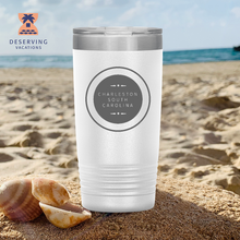 Load image into Gallery viewer, Charleston Circle 20oz Stainless Steel Tumbler
