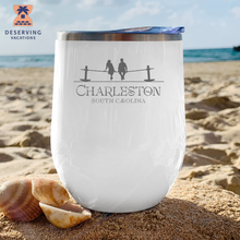 Load image into Gallery viewer, CHS Bench 12 oz Insulated Stemless Tumbler
