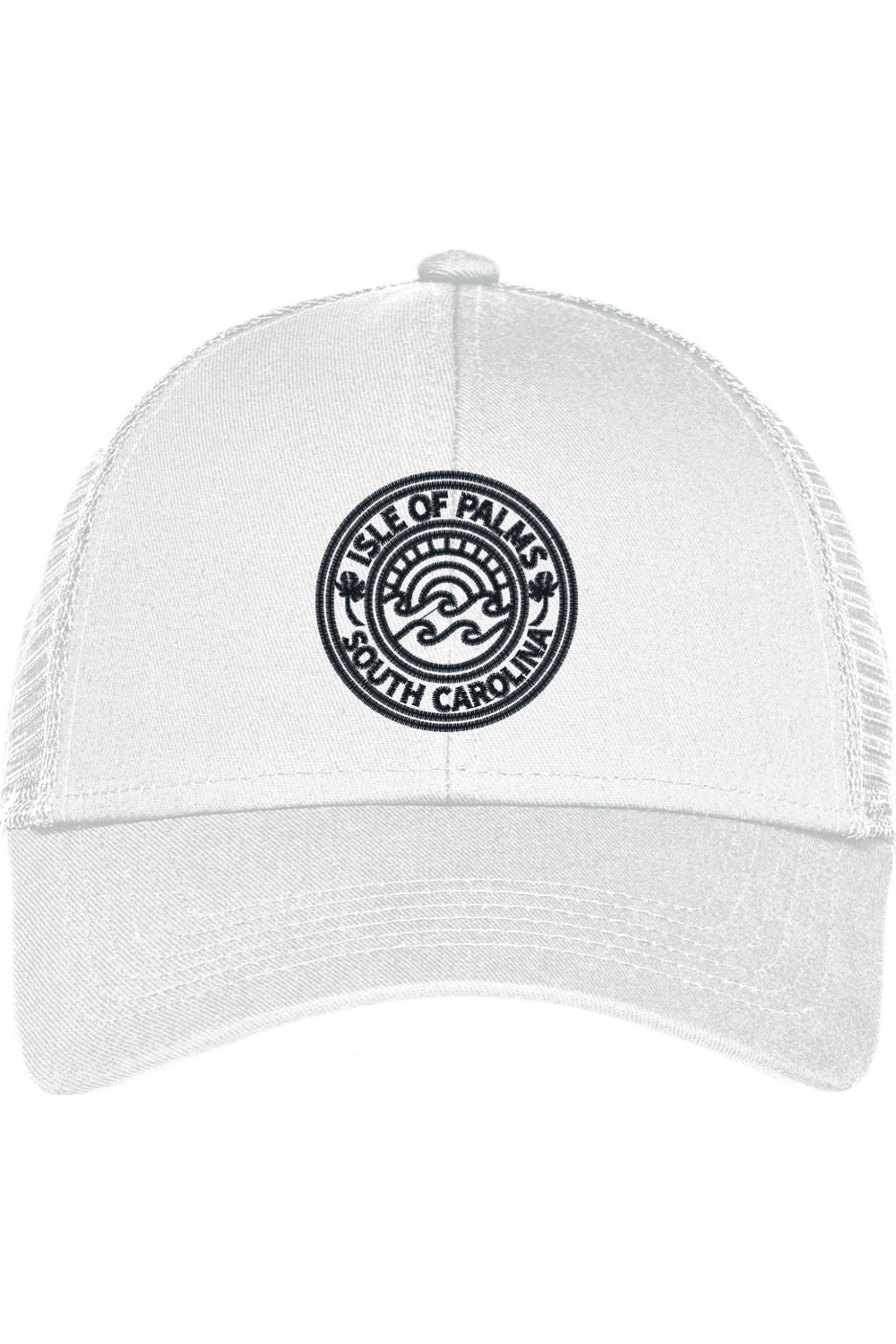 IOP Black Circle White Cap