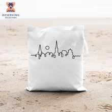 Load image into Gallery viewer, Charleston Skyline Black Tote
